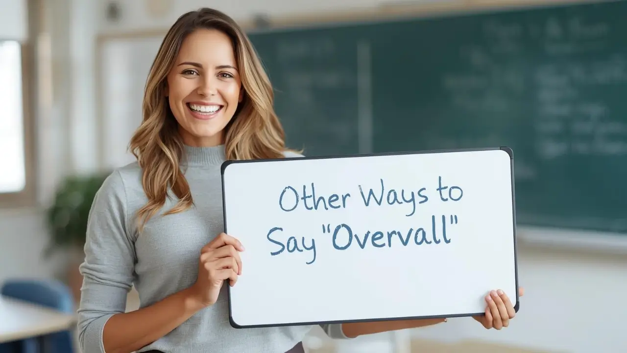 Other Ways to Say Overall