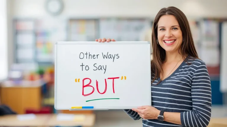 Other Ways to Say But