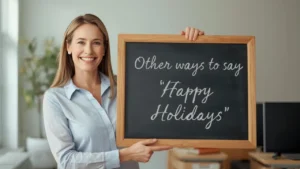 other ways to say happy holidays