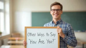 other ways to say how are you