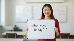 other ways to say i