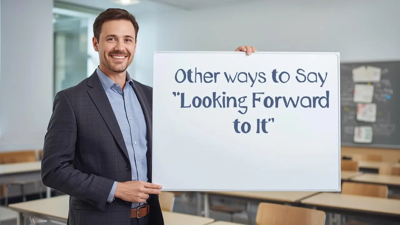 other ways to say looking forward to it