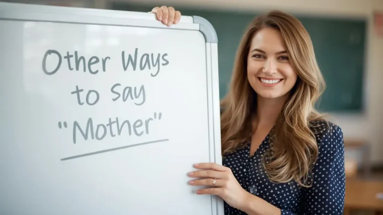 other ways to say mother