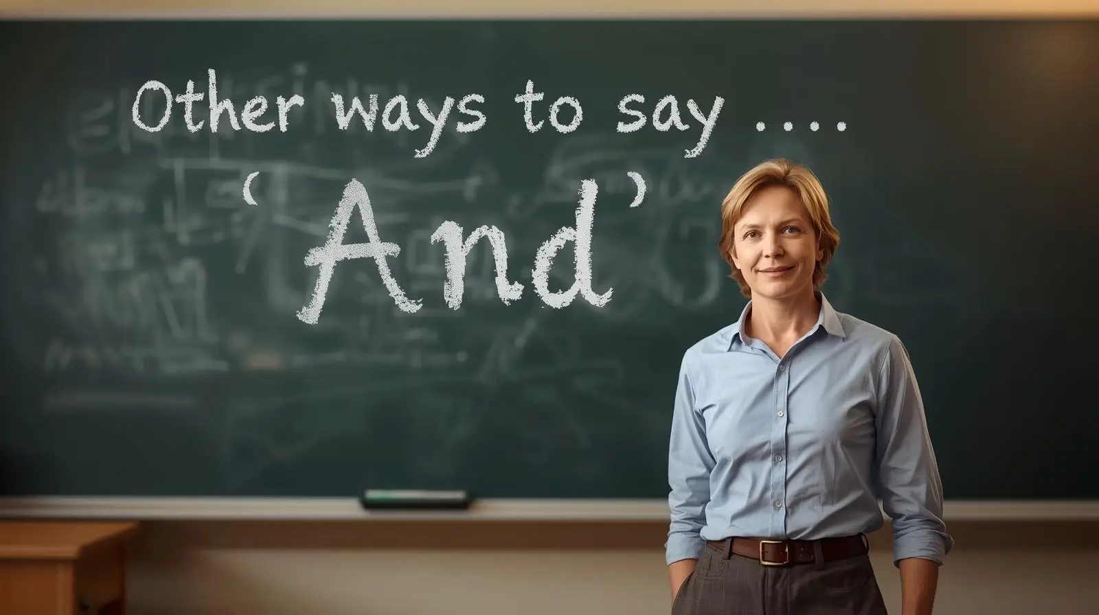 other ways to say and