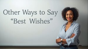 other ways to say best wishes