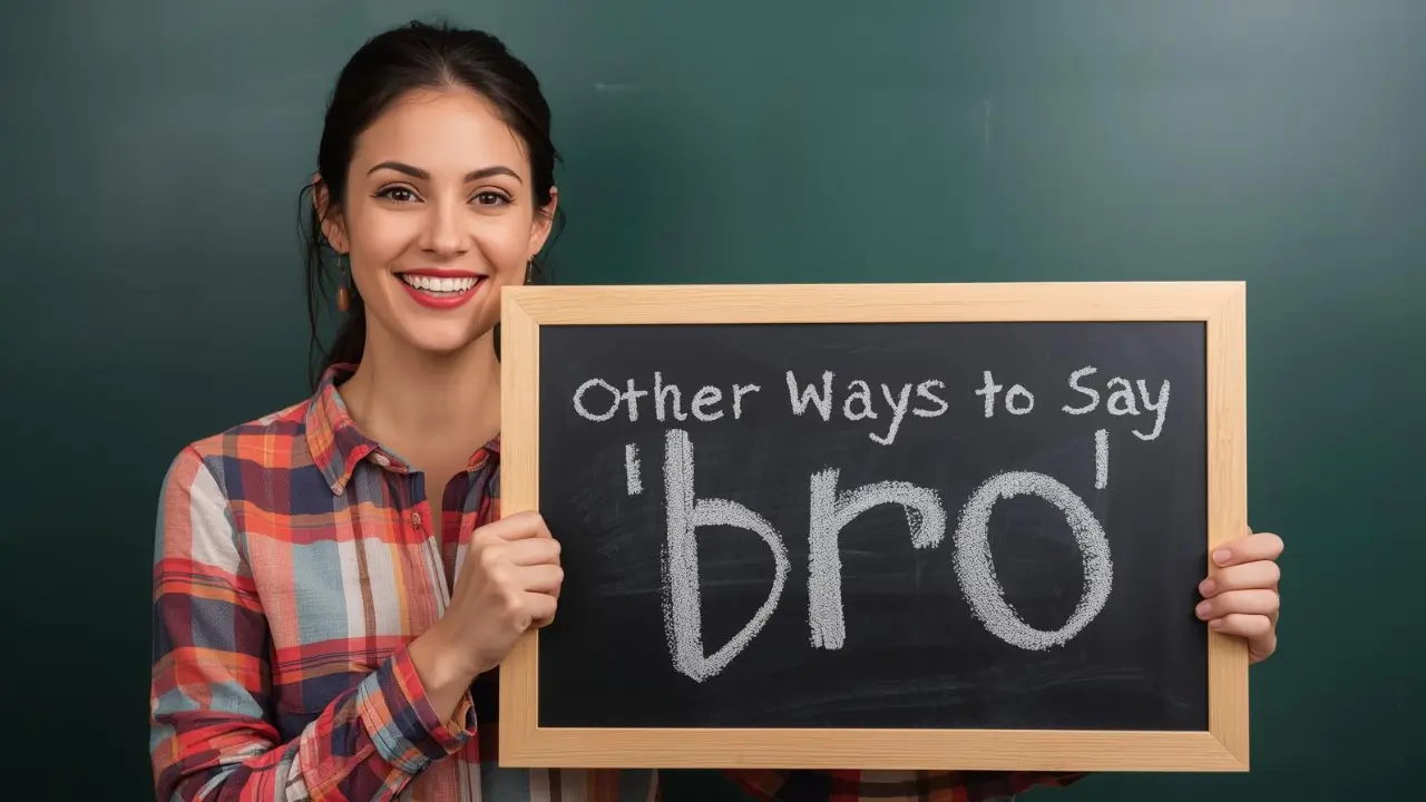 other ways to say bro