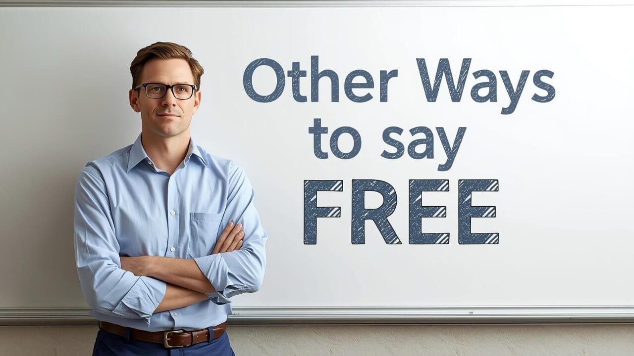 other ways to say free