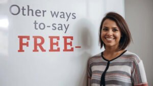 other ways to say free