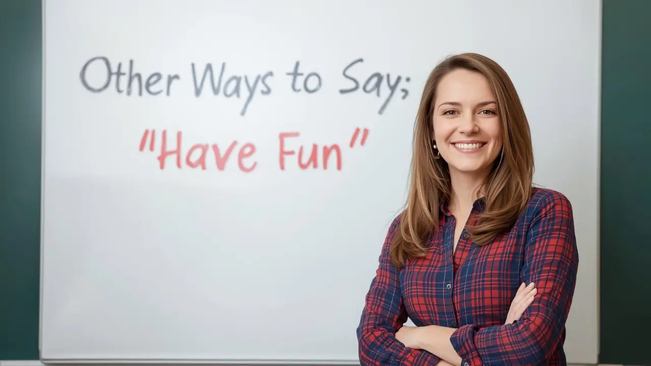 other ways to say have fun