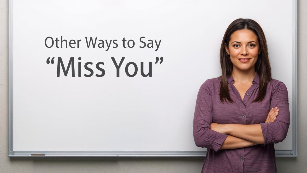 other ways to say miss you