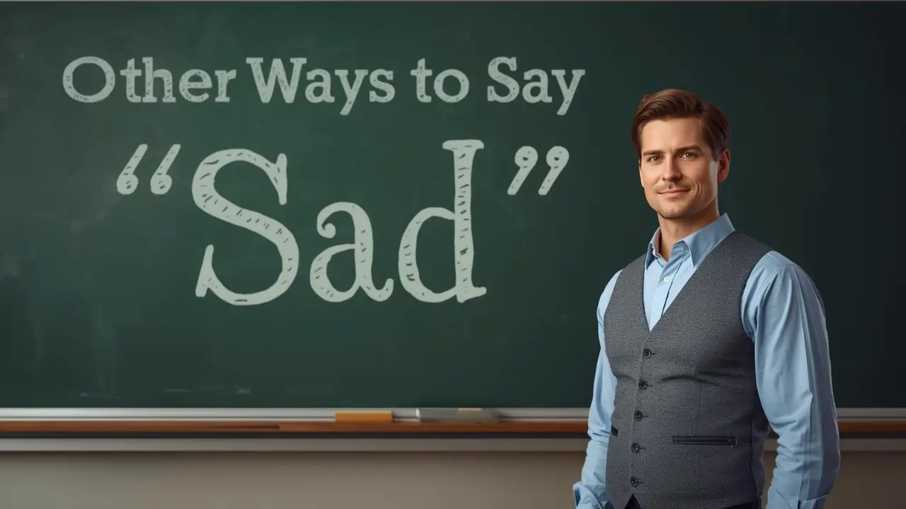 other ways to say sad