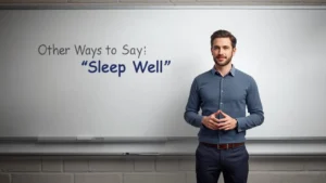 other ways to say sleep well