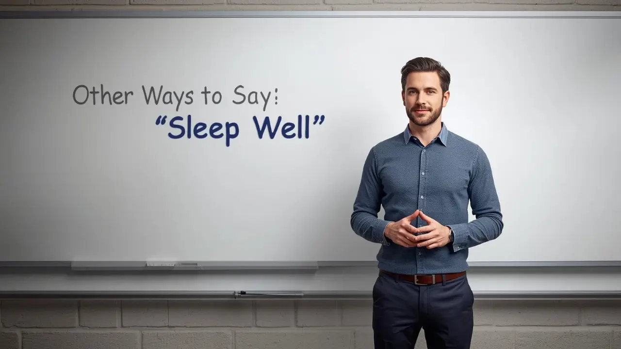 other ways to say sleep well