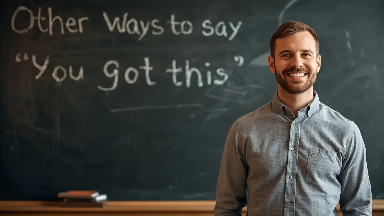 other ways to say you got this