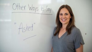 other ways to say asked