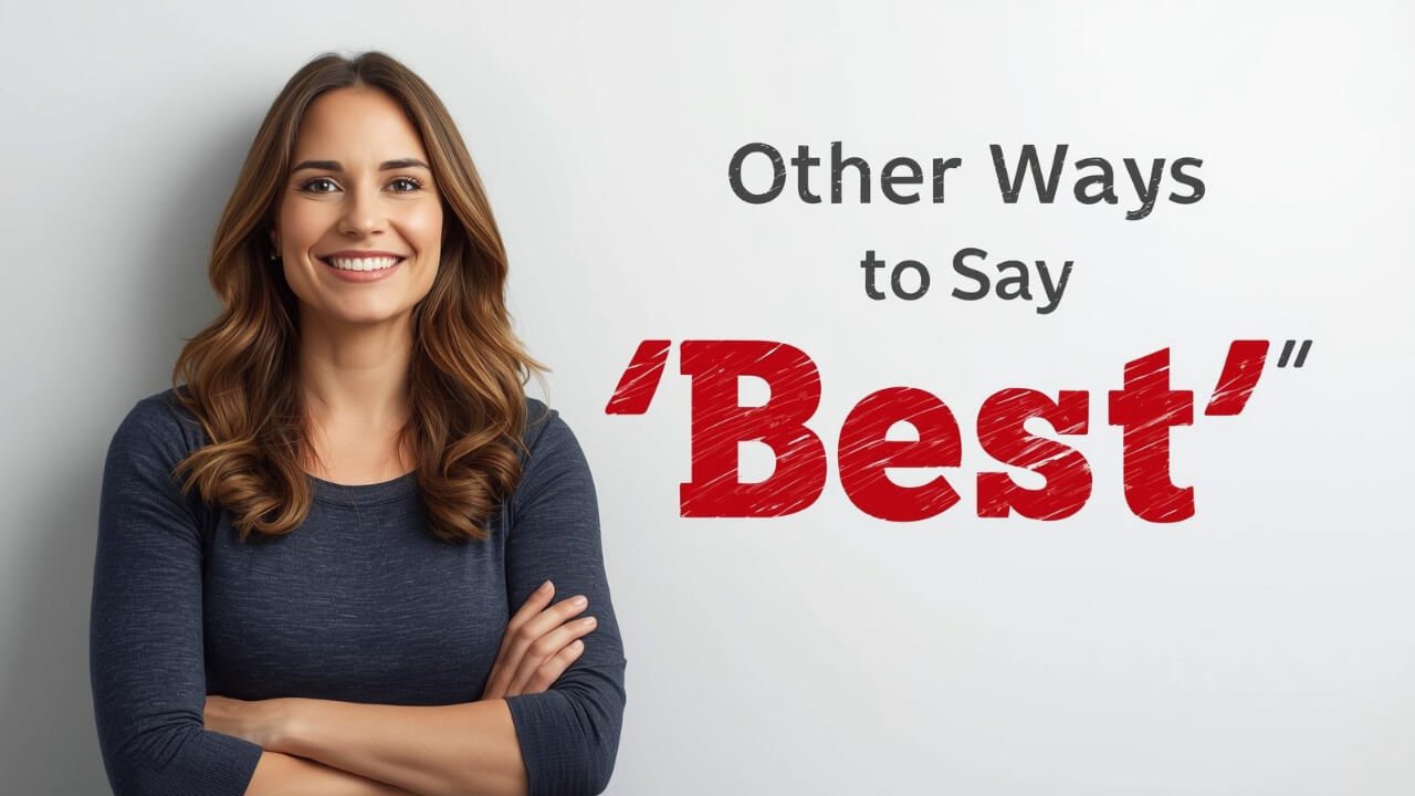other ways to say best