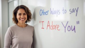 other ways to say i adore you