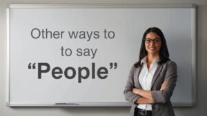 other ways to say people