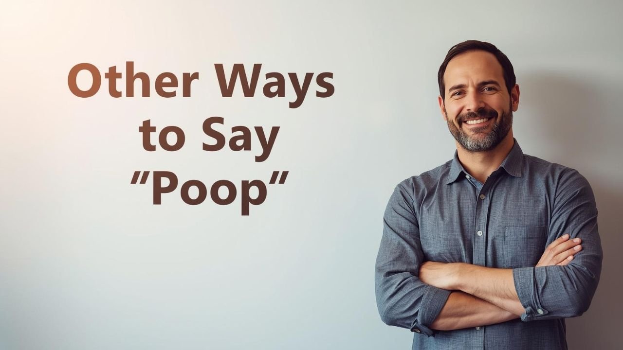 other ways to say poop