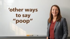 other ways to say poop