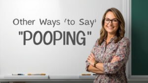 other ways to say pooping
