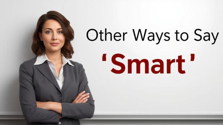 other ways to say smart