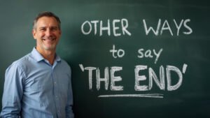 other ways to say the end