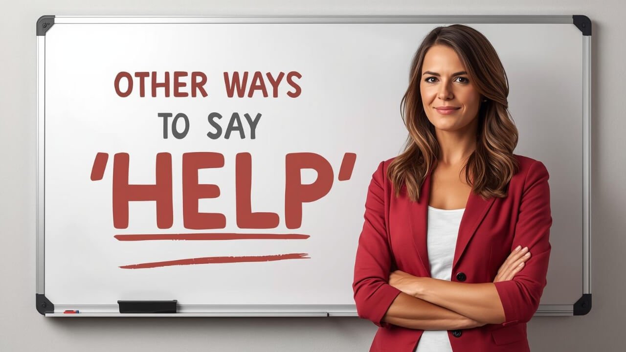 other ways to say help