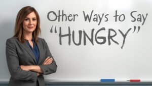 other ways to say hungry