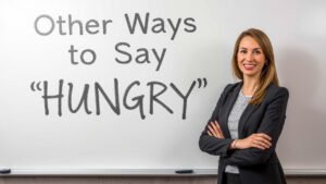 other ways to say hungry