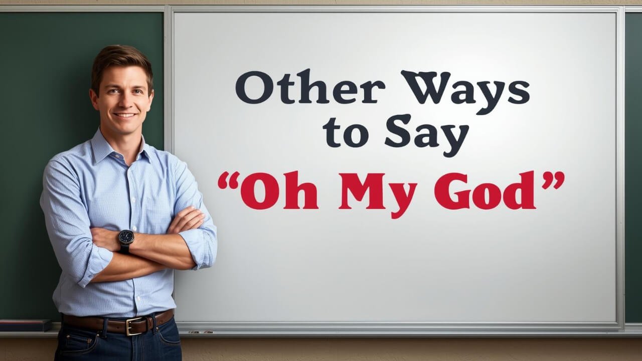 other ways to say oh my god