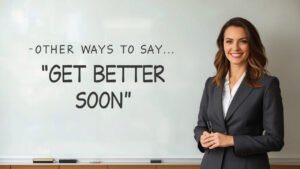 other ways to say get better soon
