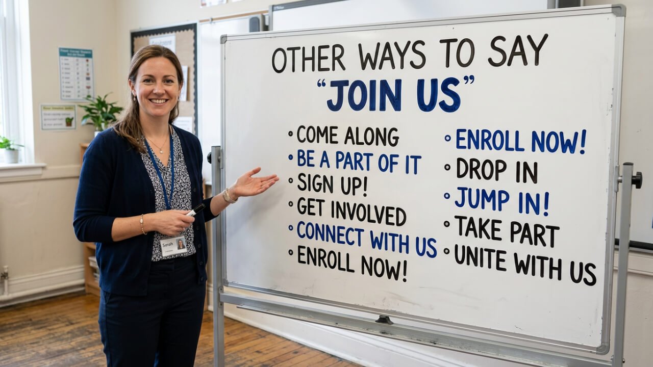 other ways to say join us