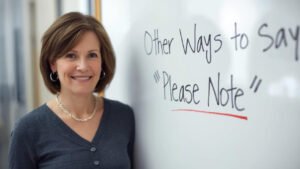 other ways to say please note
