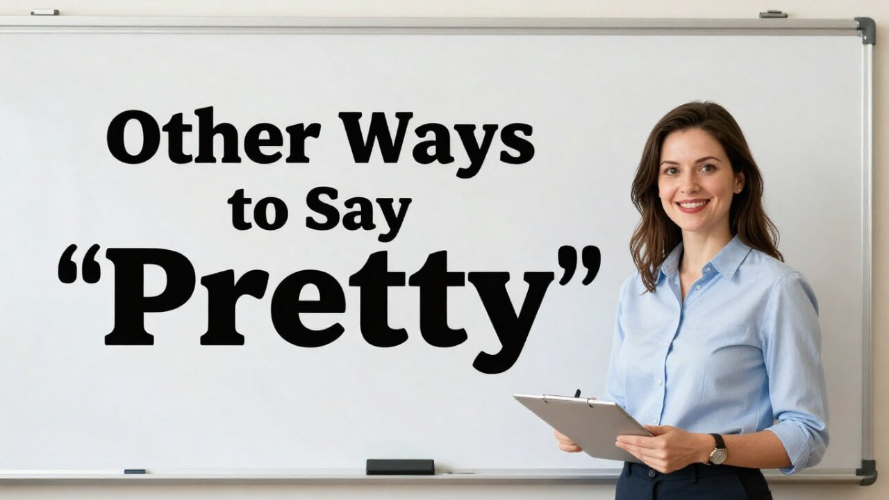 other ways to say pretty