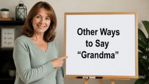 other ways to say grandma