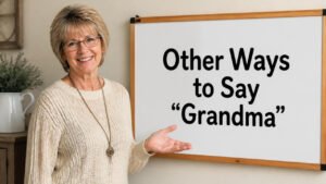 other ways to say grandma
