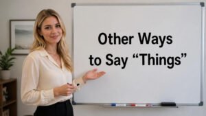 other ways to say things