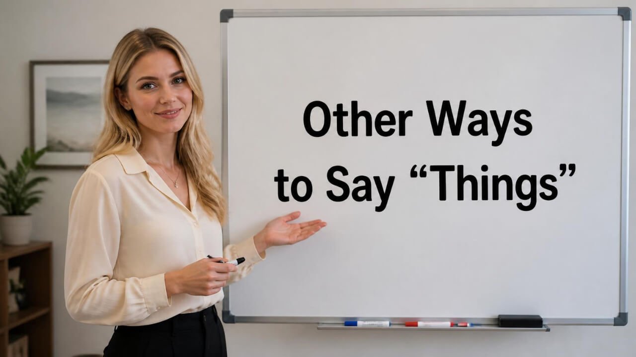 other ways to say things